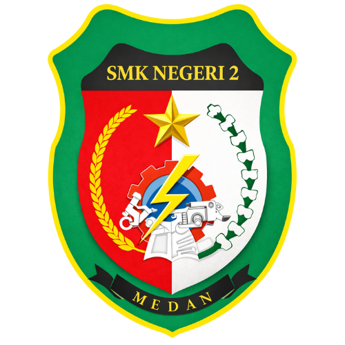 Logo SMKN 8 Medan