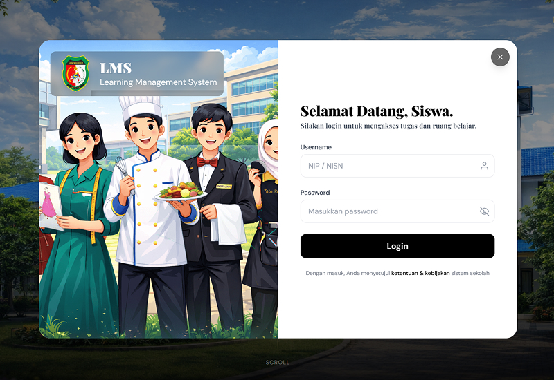 Login SMK 2 Medan
