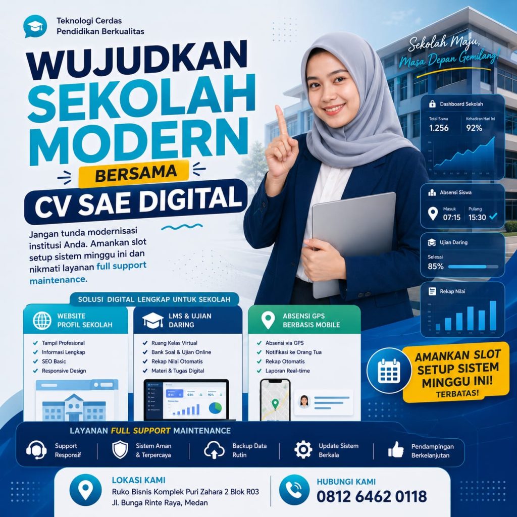 Jasa pembautan Website Sekolah, LMS Sekolah, Jasa Pembuatan Aplikasi Absensi Sekolah, Harga Website Sekolah, Biaya Pembuatan Aplikasi Absensi Online Sekolah
