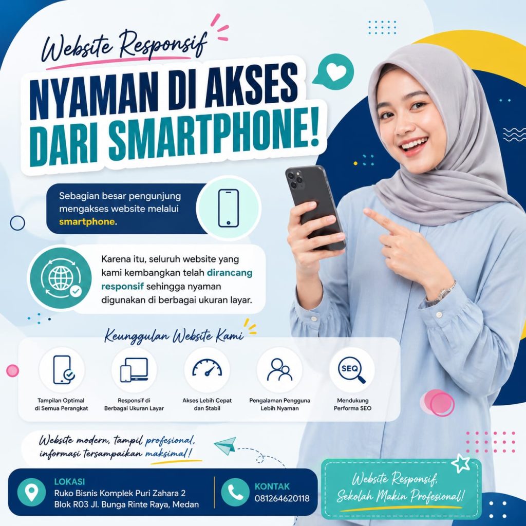 lms sekolah, absensi digital medan 86