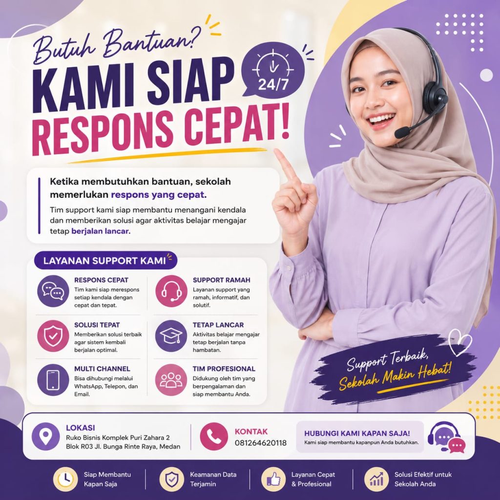 Tim CV SAE Digital sebagai vendor IT digitalisasi sekolah di Medan, lms sekolah, absensi digital medan 90