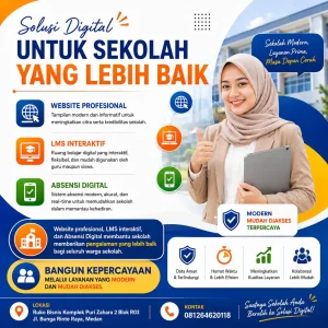 lms sekolah, absensi digital medan, aplikasi absensi sekolah