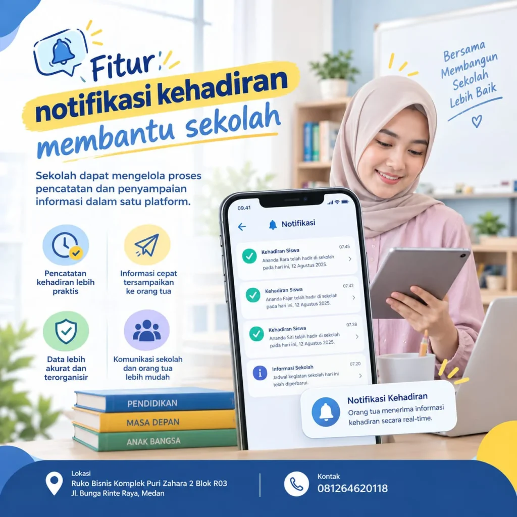 LMS Sekolah di Medan, Jasa Pembautan LMS Sekolah, Jasa Pembuatan Aplikasi Absensi Sekolah, Jasa Pembuatan Website Sekolah di Medan